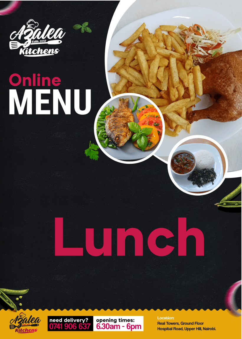 Lunch Menu Preview
